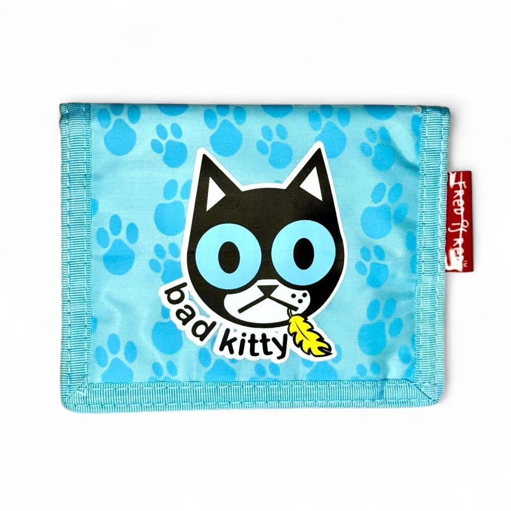 Vintage 2005 Fred is Red Bad Kitty Wallet